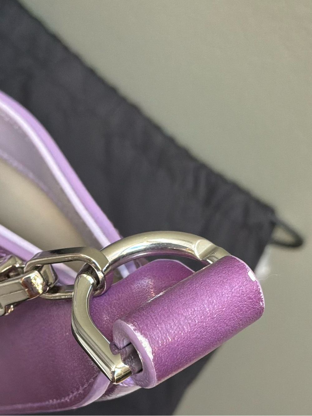 Givenchy Mauve Small Cut Out Bag - Picture 6 of 14